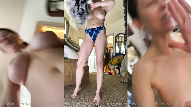 Heidi Lee Bocanegra Nude Try On Haul Show