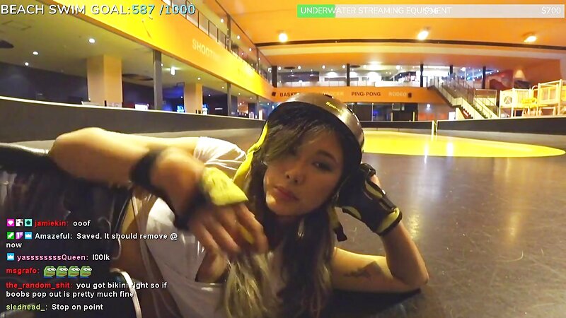 Imjasmine Accidental Boob Slip Twitch Streamer