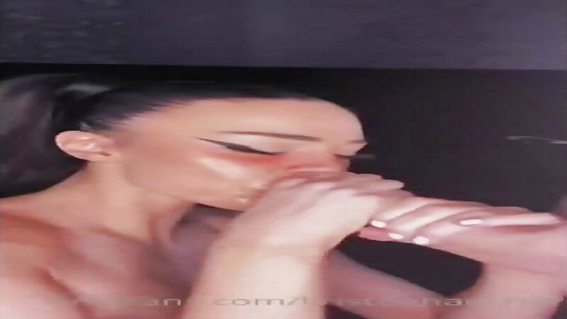 Kristen Hancher Sloppy Blowjob and Cum in Mouth