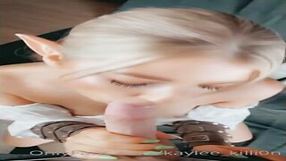 Kaylee Killion Nude Elf Blowjob Porn Video
