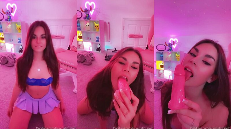 Lauren Alexis POV Dildo Blowjob