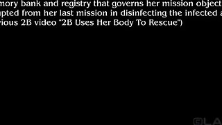 Lana Rain Porn A2 vs 2B Sex Video