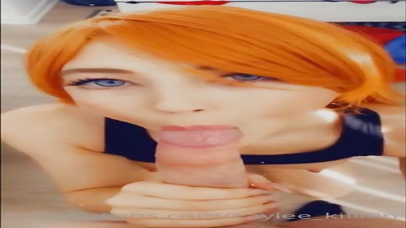 Kaylee Killion Sloppy Blowjob and Cum in Mouth