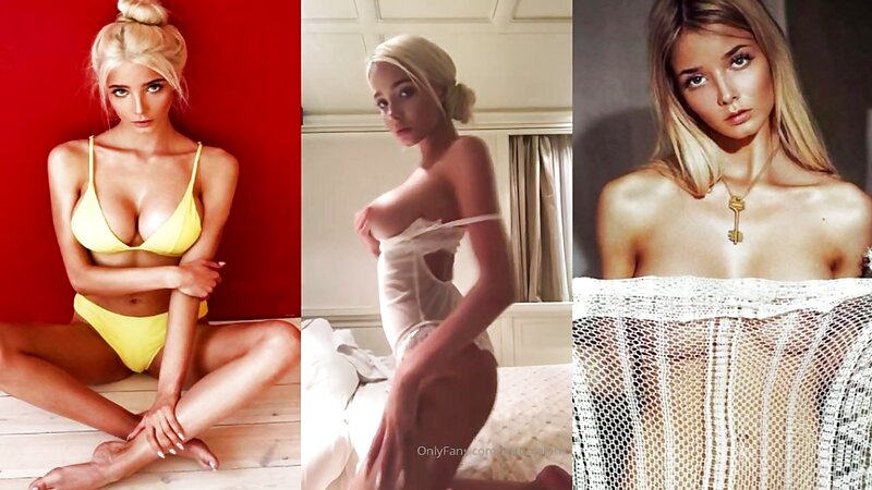 Katti Colour Nude Model Dancing in Lingerie