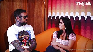 Lena The Plug & Cherie Deville Threesome Sex Video Leaked