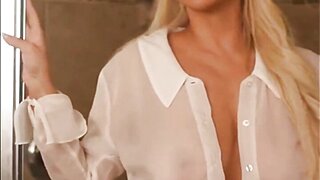 Lindsey Pelas Wet See Through Sexy Video