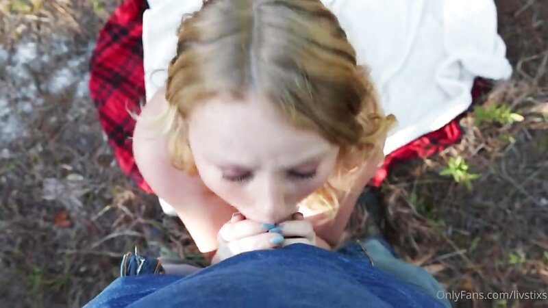 LivStixs Outdoor Blowjob in POV
