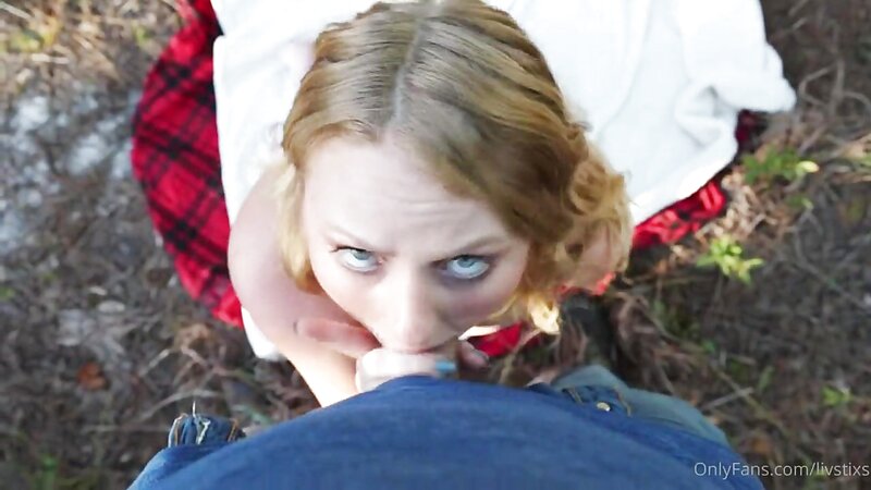 LivStixs Outdoor Blowjob in POV