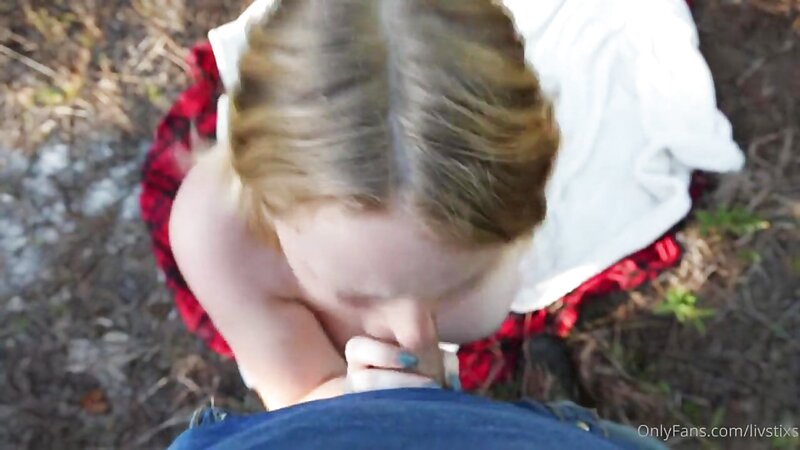 LivStixs Outdoor Blowjob in POV