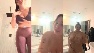 Lexi Cayla Nude Shower Strip Tease Video Leaked
