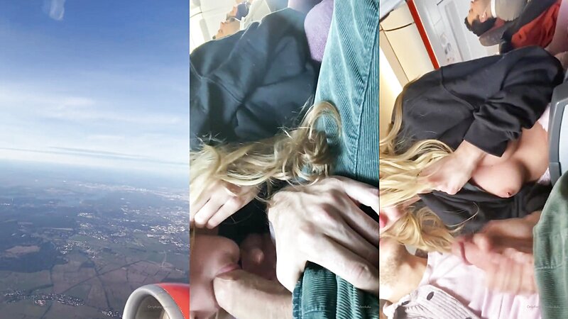 Leolulu Sloppy Airplane Blowjob