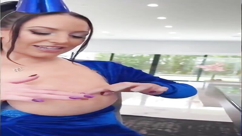 Angela White Sexy Birthday Blowjob