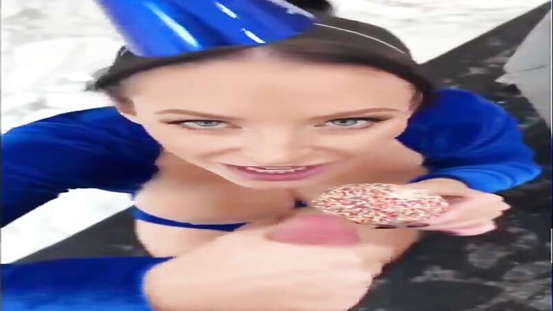 Angela White Sexy Birthday Blowjob