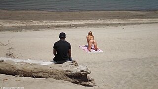 Rocky Fantasy Beach Public Nude Bralessforever Onlyfans Video