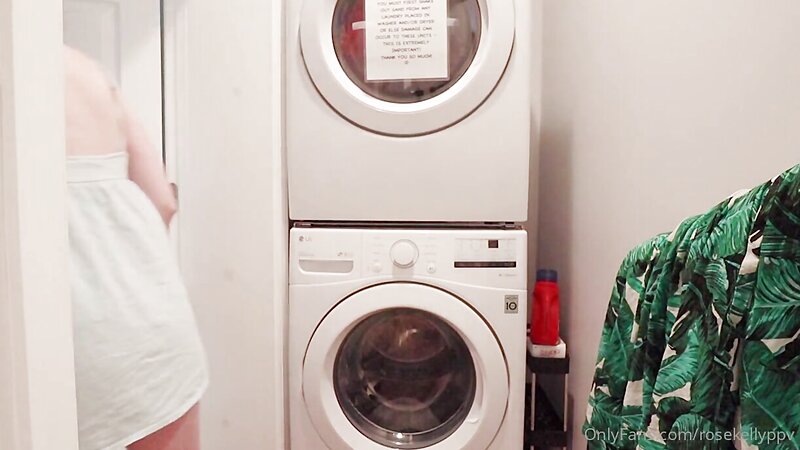 Rose Kelly Nude Doing Laundry