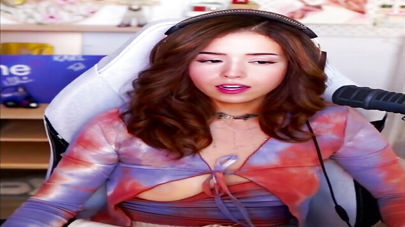 Pokimane Accidental Boob Nipple Slip