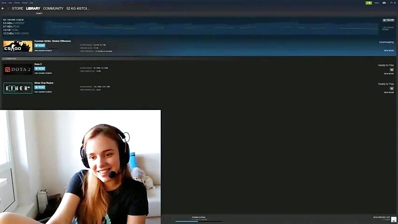 Staipy Accidentally Showing Off Her Ass Cheeks