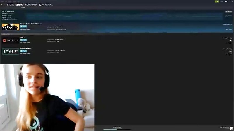 Staipy Accidentally Showing Off Her Ass Cheeks