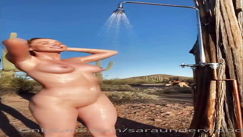 Sara Underwood Naked Outdoor Shower Fun