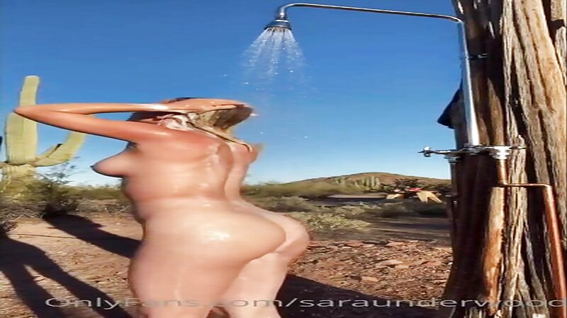 Sara Underwood Naked Outdoor Shower Fun