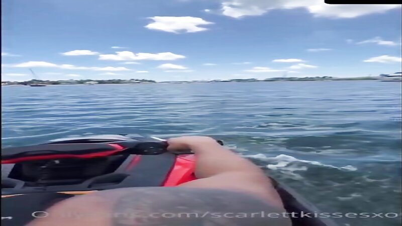 ScarlettKissesXO Jet Ski Sex scene