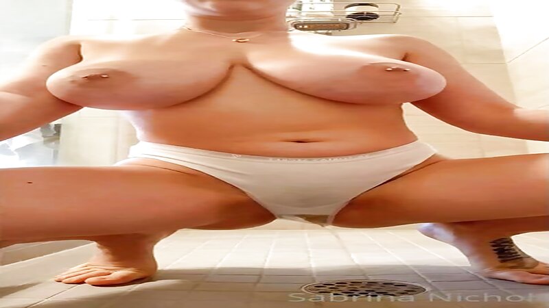 Sabrina Nicole Nude Peeing in Shower and Fetish Play