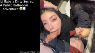 Ruth Lee Hijabi Beauty Fucked In Public Bathroom Video Leaked