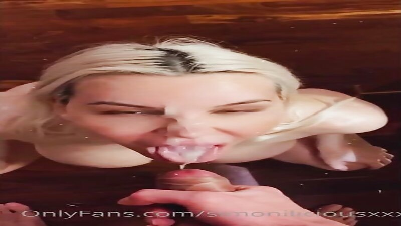 Simonilicious Sloppy Blowjob and Facial