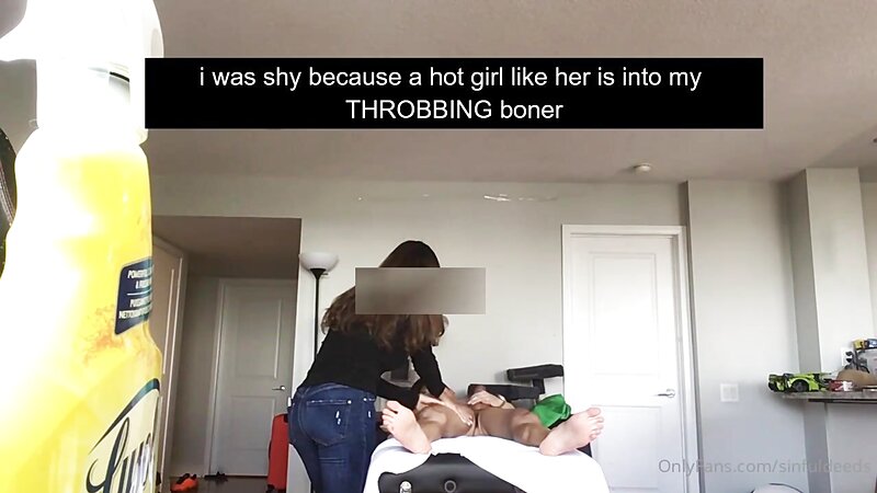 Sinfuldeeds Naughty Handjob and Massage Fun