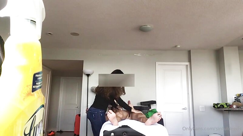 Sinfuldeeds Naughty Handjob and Massage Fun