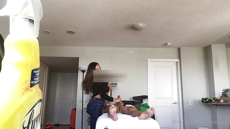 Sinfuldeeds Naughty Handjob and Massage Fun
