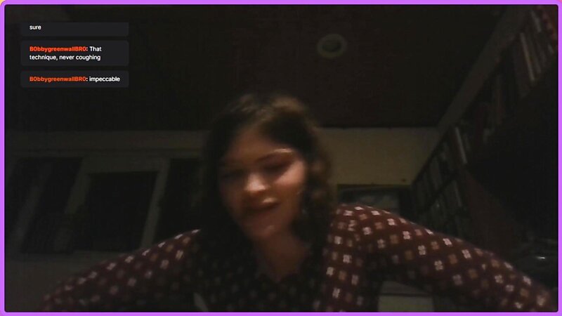 Shy Love Teen Flashing Her Tits