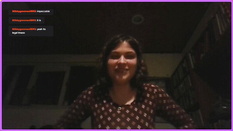 Shy Love Teen Flashing Her Tits