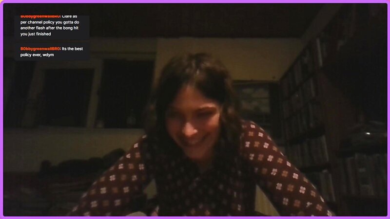 Shy Love Teen Flashing Her Tits