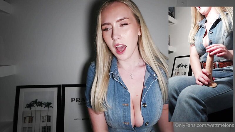 WettMelons Giving Jerk Off Instructions and Masturbating