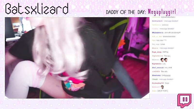 Unknown Twitch Streamer Naked Riding a Vibrator