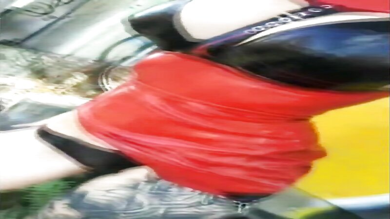 StarFucked Sexy Black Latex Selfie