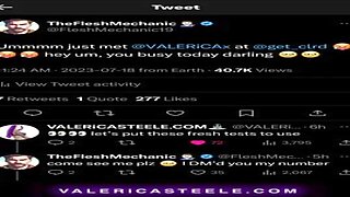 Valerica Steele Sex Tape With TheFleshMechanic Video Leaked