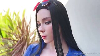 Sweetie Fox Sextape Nico Robin Cosplay Porn Leaked Video