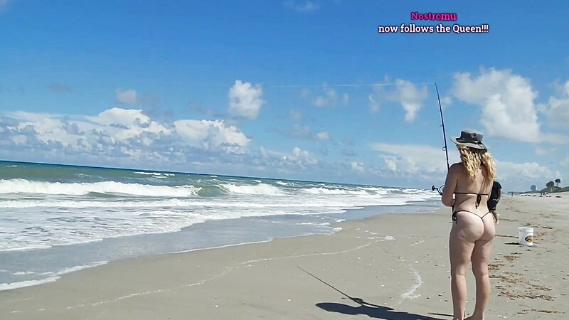 Twitch Streamer Showing Booty in a G String