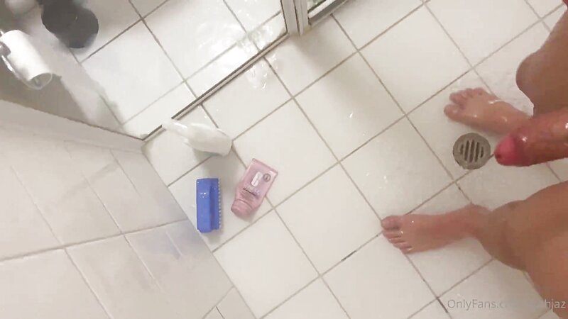 UtahJaz Nude Shower Blowjob