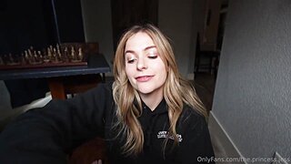 ThePrincessJess Sloppy Blowjob Facial Cum Video Leaked