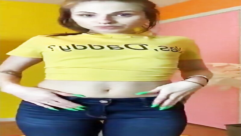 Tabby Ridiman Teasing Striptease show