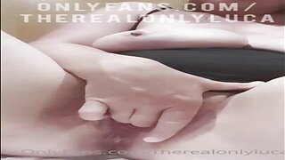 TheRealOnlyLuca Porn Masturbating MILF Youtuber Video