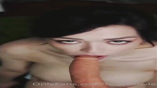 Tessa Fowler Dildo POV Blowjob Titjob Video