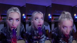 Ariesiatv Spidergirl ASMR JOI Dildo Blowjob Video Leaked