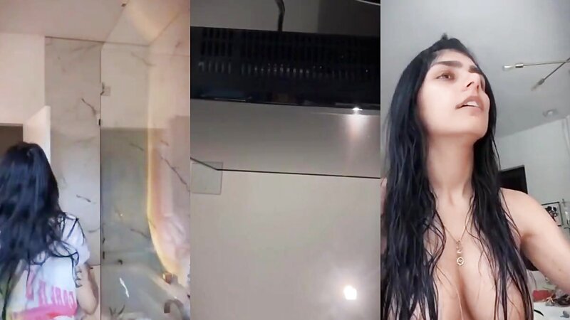 Mia Khalifa Naked Hot Shower