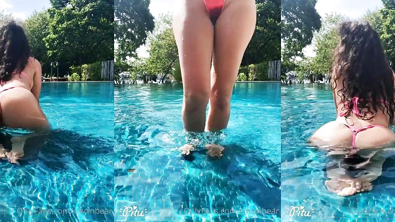 Cincinbear Nude Pool Twerking show