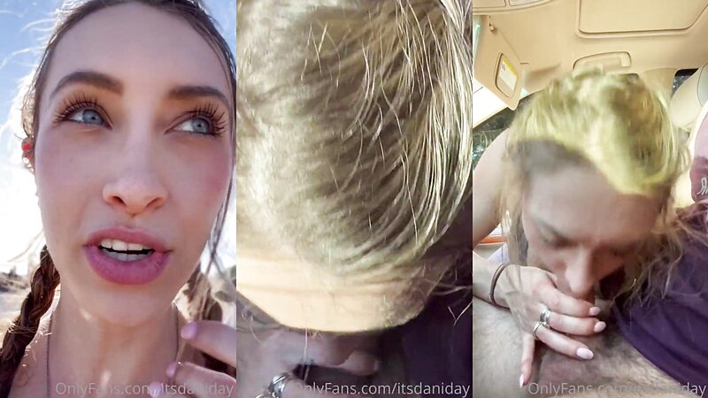 Dani Day Blowjob in Uber