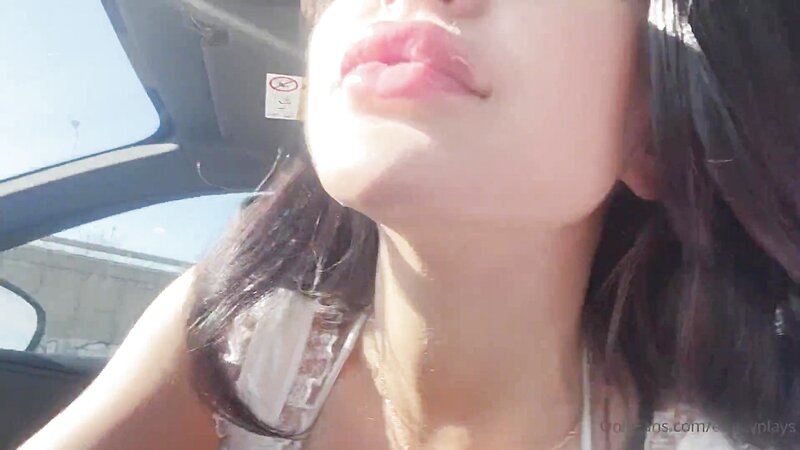Emily Rinaudo Giving a Blowjob